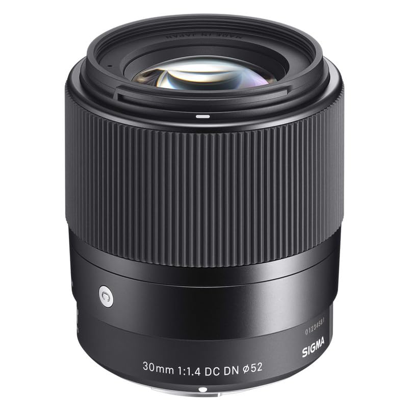 Sigma 30 mm f1.4 DC DN Contemporary Lens for Sony E-Mount - Black Sigma 30 mm f1.4 DC DN Contemporary Lens for Sony E-Mount - Black